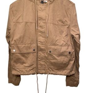 Divided Light Brown Utility Jacket